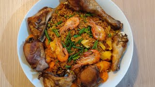 Riz gras togolais  Jollof rice Recettetraditionnelle 8 MKS 19 Cuisinesanscube [upl. by Namie]