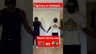 Tigrinya or Amharicwhich one did i dance better habesha Amharic ethiopia eritrea tigray [upl. by Lamrej827]