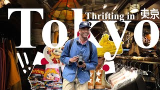 Vintage Shopping in Japan 🇯🇵 Thrifting in Shimokitazawa Kapital in Shibuya Kamakura and more [upl. by Sulakcin]