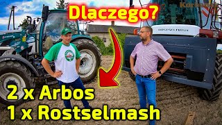 Piotr przywiózł kombajn Rostselmash Nova 330 👉 od Korbanek [upl. by Nedyarb]