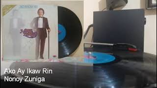 AKO AY IKAW RIN 1981  Nonoy Zuniga  OPM 33rpm Vinyl Jem Recording Co Inc [upl. by Aiceled]