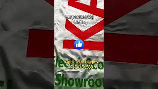 Flag PrintingCorporate flag printing kolkata  Flag Branding Optiz Technologies 96741 36588 [upl. by Adaran]