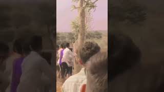 Leopard attacks villagers human animal conflict leopard leopardsafari attacks wildlife nature [upl. by Htenaj]