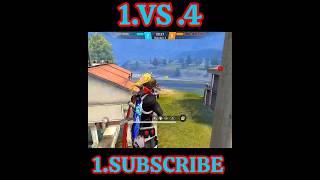 Baseer bhai 1vs 4 ffshorts freefire totalgaming funny badge freefirecomedy b2k [upl. by Almat]