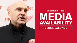 Derek Lalonde Media Availability  Dec 4 2024 [upl. by Canute542]