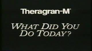 Theragran M Vitamins 1992 Commercial [upl. by Thibaud]