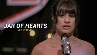 Glee  Lea Michele   Jar Of Hearts  Sub Español [upl. by Gorrono656]