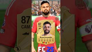 🇵🇹 BRUNO FERNANDES fifa evolution 1525 eafc25 fc25 fifa bruno fernandes manutd [upl. by Rebna129]