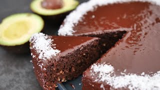 UNE TUERIE CE NOUVEAU GATEAU CHOCOLAT AVOCAT COCO SANS BEURRE [upl. by Nnylirak]