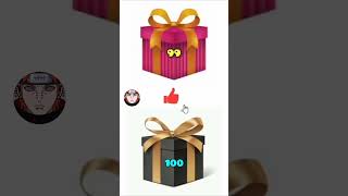 CHOOSE YOUR FAVORITE GIFT 🎁  GIFT GAME 🎮 gift shorts [upl. by Otipaga]