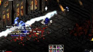 Diablo 2 Trapsin Vs Chaos Sanctuary  HD [upl. by Agee799]