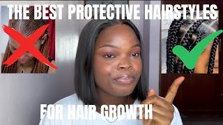 The Best Protective Hairstyles To Grow Your Natural Hair And The Ones You Should Avoid [upl. by Eirotal]