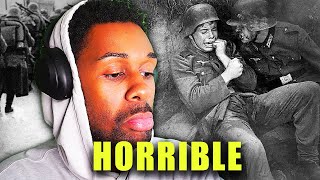 INCREDIBLY SAD AMERICAN REACTS TO German Soldier Remembers WW2  Memoirs Of WWII 15 [upl. by Rondi]