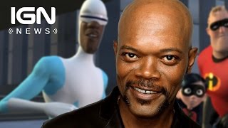 Sam Jackson Back for Incredibles 2 Not for Civil War  IGN News [upl. by Aneehs359]