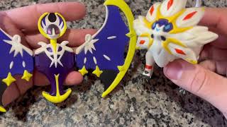 REVIEW LUNALA E SOLGALEO POKÉMON MC DONALDS [upl. by Nemzzaj]