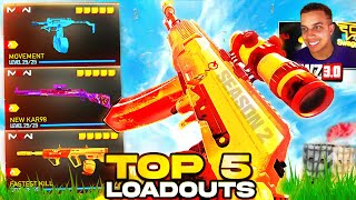 TOP 5 NEW META LOADOUTS in Warzone Season 2 Best Class Setups [upl. by Goddord]