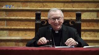 Card Pietro Parolin quotEgli è la nostra pace una città nuova con i giovaniquot Cattedrale di Parma [upl. by Goodman]