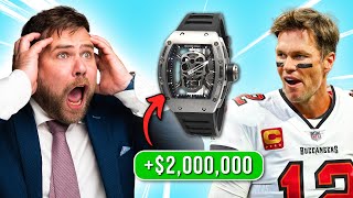 Watch Expert Reveals The Value of Tom Bradys INSANE Watch Collection [upl. by Lion]