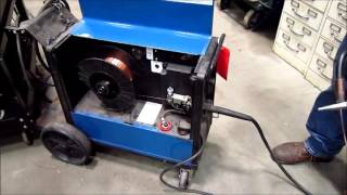 11651 Miller Millermatic 185 Welder wwwvanderzielmachinerycom [upl. by Onyx748]