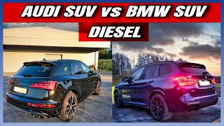 Audi SQ5 vs BMW X3 M40d im Test Der ultimative DieselSUVVergleich  M for Life [upl. by Coltin]