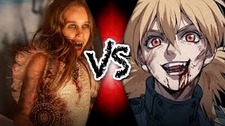 Seras Victoria Vs Abigail in WWE [upl. by Rbma]