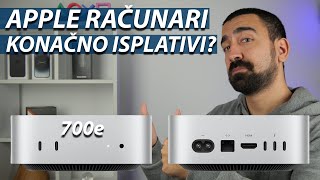 APPLE RAČUNARI KONAČNO ISPLATIVI M4 MACMINI ZA 700€ [upl. by Verras]