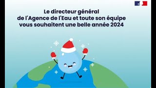 Vœux 2024 de lAgence de lEau ArtoisPicardie [upl. by Ilrebmik]