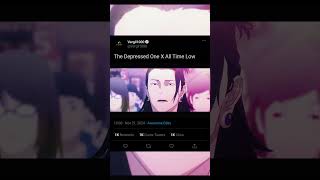 The Depressed One 😔 anime shorts amv edits animeedit jujutsukaisen jjk geto getosuguru [upl. by Nay]