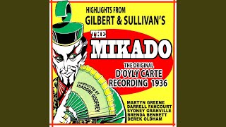 The Mikado Act l quotThree Little Maidsquot [upl. by Yerot]