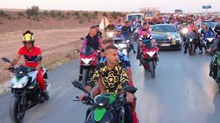 La plus belle cortege moto en algeri اجمل استعراض دراجات النارية في الجزائر لاتحرم نفسك من المتعه [upl. by Amsirp]