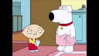 Family Guy Stewie Beats Up Brian  All Scenes [upl. by Eenolem390]