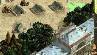 Lets Play  Commandos  Beyond the Call of Duty  11  The Compound [upl. by Januarius]