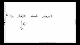 Electrophilic Addition of HBr to a 13diene [upl. by Braun]