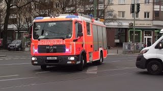 LHF Berliner Feuerwehr FW Prenzlauer Berg Zusammenschnitt [upl. by Leoy]