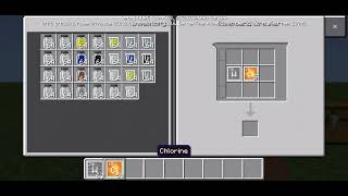 Minecraft mobileTrick 24Making Tungsten chlorideEducation edition [upl. by Pelag]