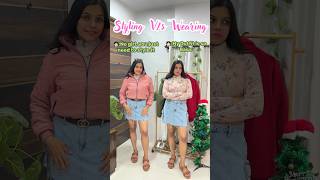 Styling vs Wearing  How to Style for winter  Shruti Kothari stylingtipsstyleinspowinterfashion [upl. by Leciram786]