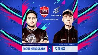 F2TEKKZ VS MSDOSSARY FUT 19 CHAMPIONS CUP FEBRUARY XBOX FINAL [upl. by Rraval]