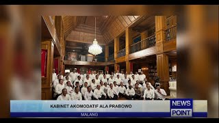 KABINET AKOMODATIF ALA PRABOWO  NEWS POINT [upl. by Amsirahc594]