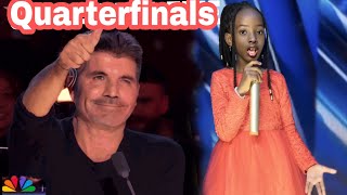 Best performer  AGT 2024  Simon Cowell Surprises When He heard extraordinary voice Quarterfinals [upl. by Rexfourd485]