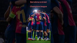 Barcelona vs brest champions league 30 hightlights and goals football barcelona soccer goals [upl. by Ehtnax211]