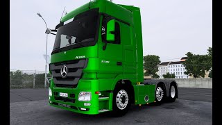 ETS 151  Mercedes Benz Actros MP3 460hp Transporting a 47t Transformer  G920 [upl. by Reinhold]