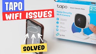 Tapo camera not connecting to WiFi Quick Fix [upl. by Vassell]