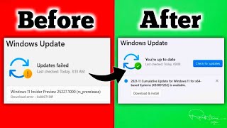 Fix All Windows Update Error Problems in Windows 1110 2024 Guide [upl. by Anul]