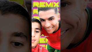 ⚽️ ↗️ CRISTIANO RONALDO⚡SELFIE REMIX 😁🤳 [upl. by Ronoc]