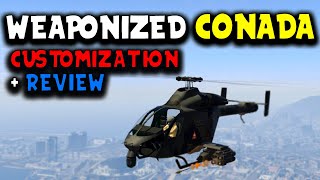 Weaponized Conada Customization  Review  GTA Online [upl. by Suedaht]