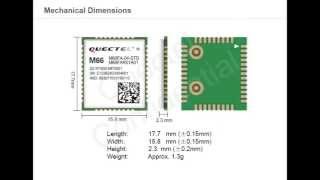 Worlds Smallest Quadband GSMGPRS on LCC package [upl. by Aihsram]