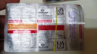 Rabekind DSR Capsule Uses amp Side Effects in Hindi  Rabekind DSR Tablet Ke Fayde [upl. by Yajnas]