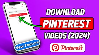 How to Download Pinterest Videos in Gallery 2024 Updated [upl. by Adnah]