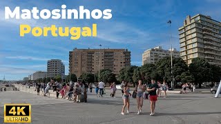 Summer in MATOSINHOS Portugal 4K HDR [upl. by Rosenbaum687]