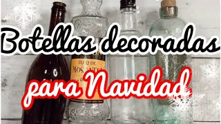 Ilumina tu casa con preciosas lámparas con botellas y luces para navidad [upl. by Notrub152]